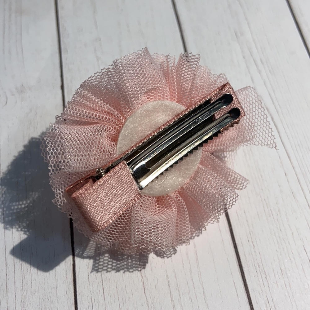 girls princess hair clip pink crown NEW - Picture 3 of 4